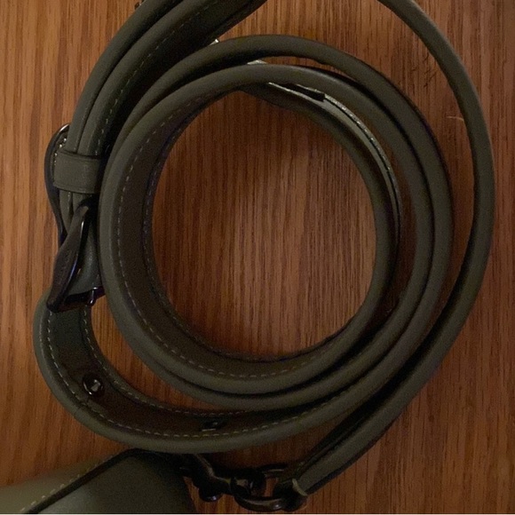 Coach soft leather tabby bag w snakeskin detail - Picture 2 of 6